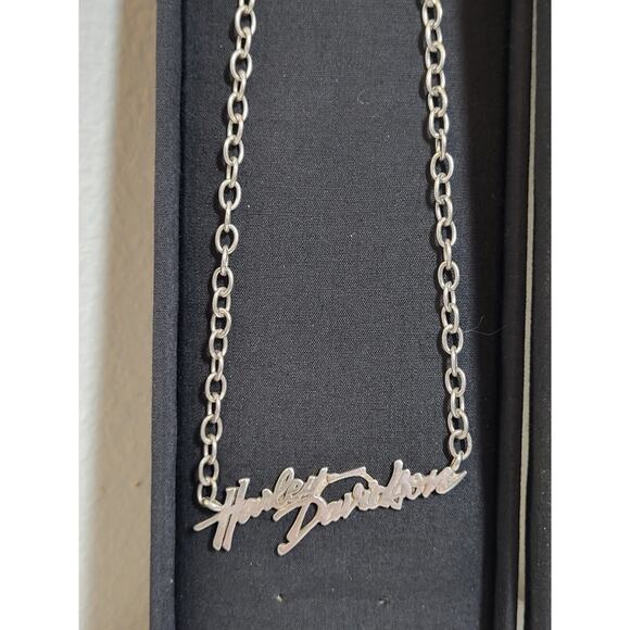 Rare Harley Davidson Sterling Silver 925 MOD Pendant Chain Necklace HDN0104 16